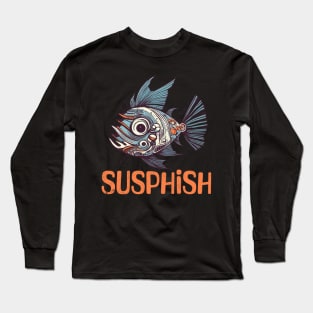 Susphish Quirky Fish Long Sleeve T-Shirt